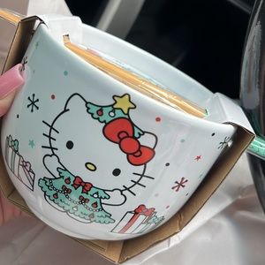 Hello Kitty Christmas Bowl